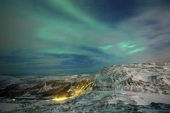 Framed Print : Northern Lights (aurora borealis)