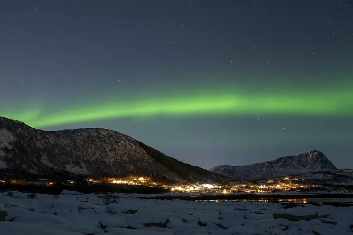 Framed Print : Northern Lights (Aurora borealis)