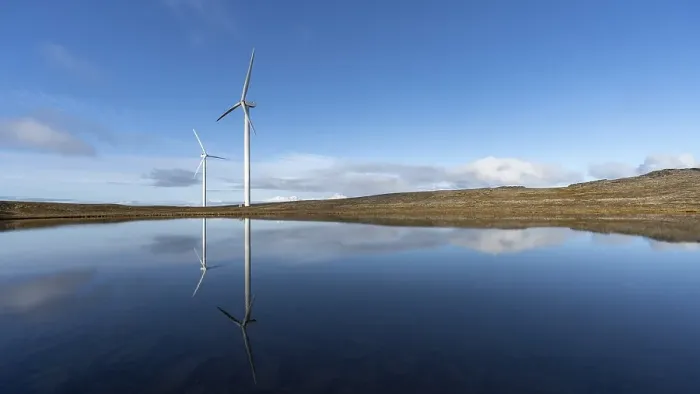 Framed Print : The northernmost wind farm in the world on the island of Havoya Framed Print : The northernmost wind farm in the world on the island of Havoya