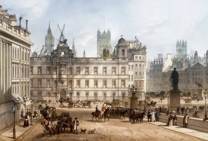 Framed Print : Northumberland House or Suffolk House