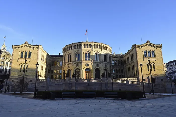 Framed Print : Norwegian Parliament Storting, Oslo Framed Print : Norwegian Parliament Storting, Oslo