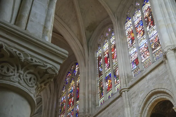 Framed Print : Notre-Dame Cathedral in Gothic style