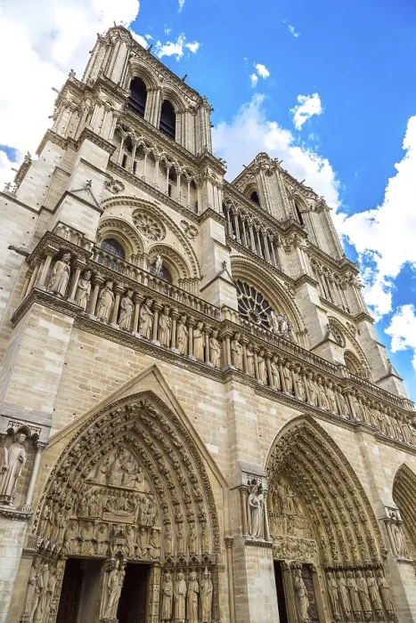 Framed Print : Notre Dame de Paris cathedral is the one of the most famous symbols of Paris