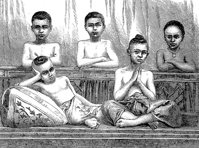 Framed Print : Novices, Buddhist temple students Framed Print : Novices, Buddhist temple students