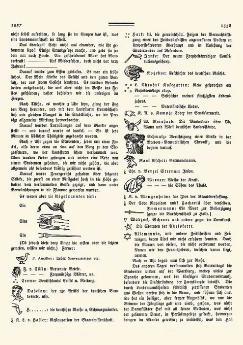 Framed Print : Number 195 of the German journal Isis with a list of the burnt things