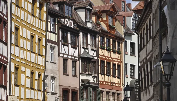 Framed Print : Nuremberg, architecture, Franconia