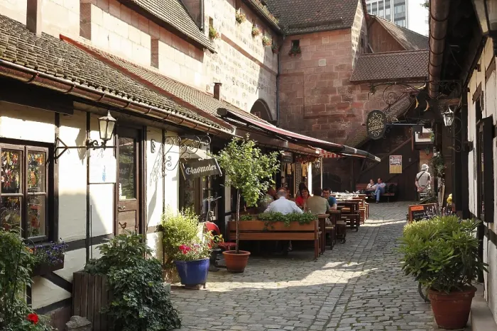 Framed Print : Nuremberg Craftsmen Centre, Nuremberg