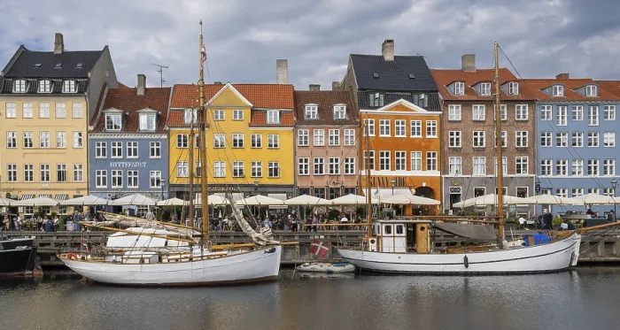 Framed Print : Nyhavn, in the Frederiksstaden district