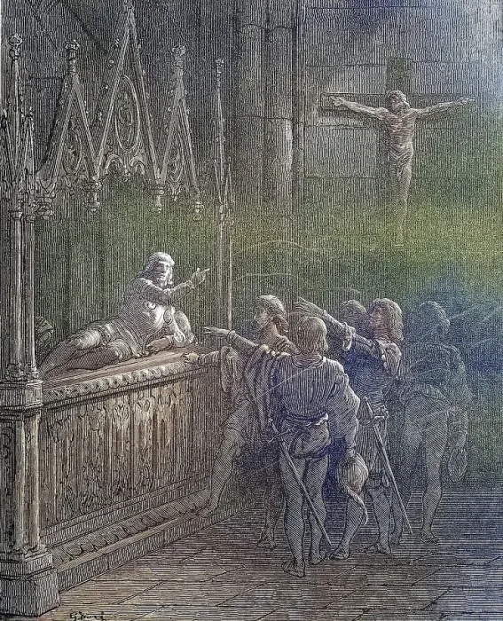 Framed Print : The Oath of the Crusaders Knights in front of the Campaign