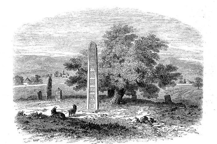 Framed Print : The Obelisk of Axum, Aksum, in Abyssinia