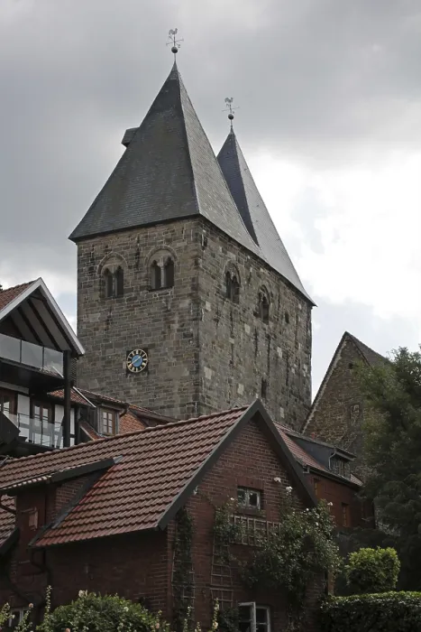 Framed Print : Obernkirchen collegiate church (detail)