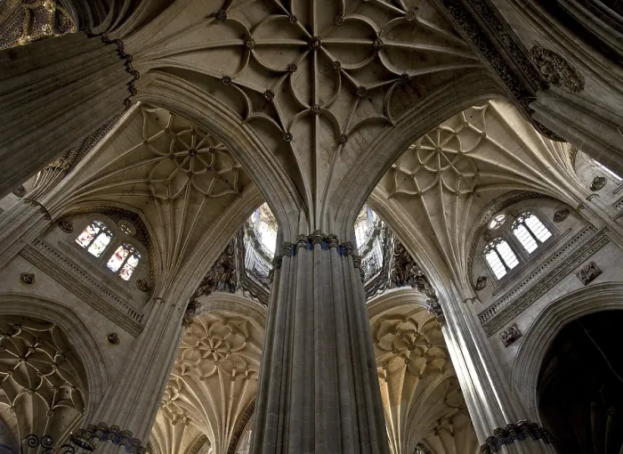 Framed Print : Oblique view into the vaults below the dome Framed Print : Oblique view into the vaults below the dome