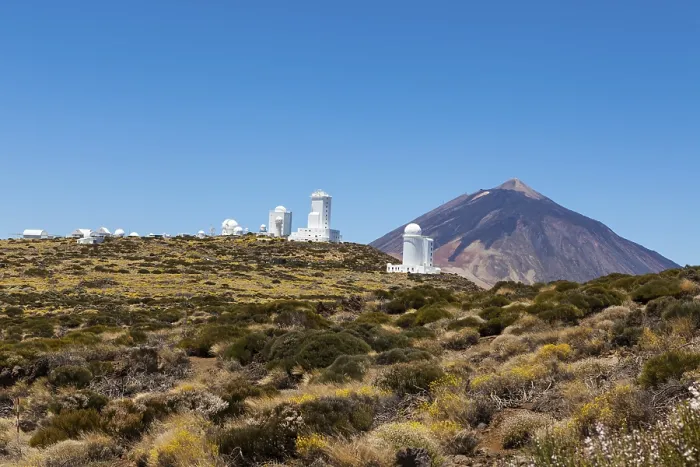 Framed Print : Observatorio del Teide, observatory in the Teide National Park Framed Print : Observatorio del Teide, observatory in the Teide National Park