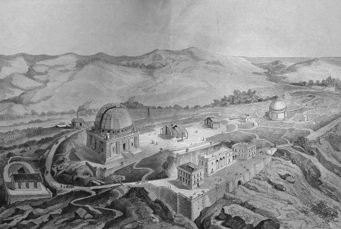 Framed Print : The observatory near Nice, France