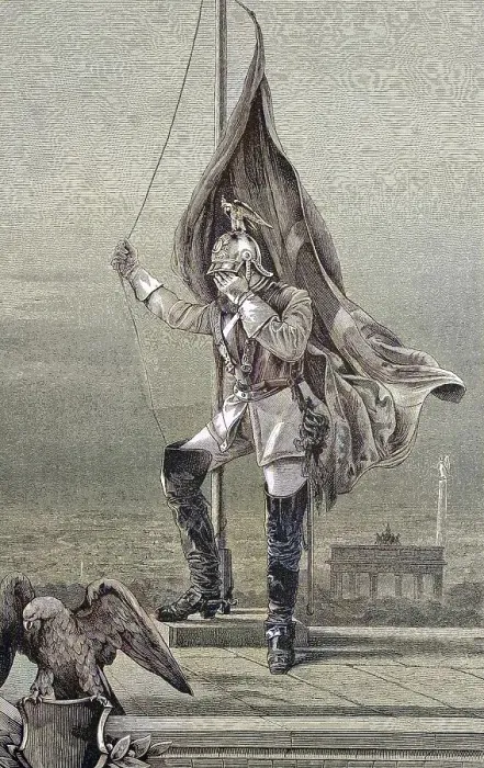 Framed Print : On the occasion of the death of Wilhelm I on 9 March 1888 Framed Print : On the occasion of the death of Wilhelm I on 9 March 1888