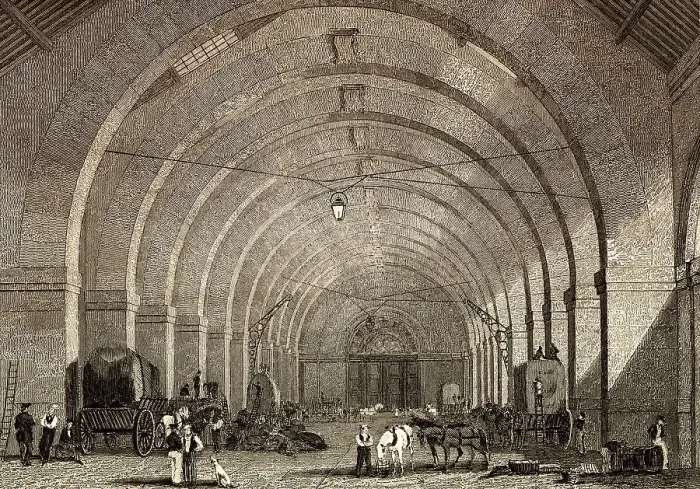 Framed Print : The Octroi General ou central, rue des Petites Ecuries