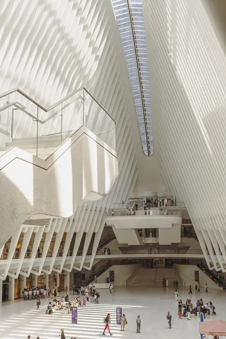 Framed Print : Oculus building, World Trade Center Transportation Hub