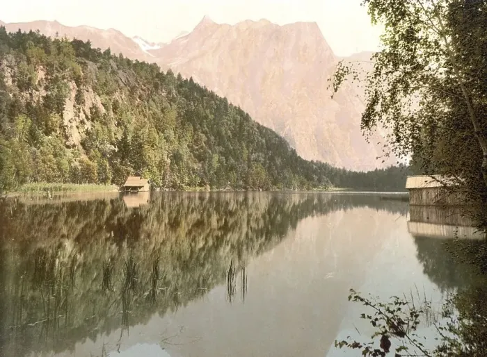 Framed Print : Oetztal, Pipurger See, mountain lake in the Oetztal Alps Framed Print : Oetztal, Pipurger See, mountain lake in the Oetztal Alps