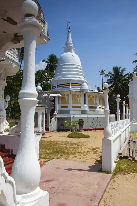 Framed Print : Old Buddhist temple complex of Sri Pushparama Maha Viharaya Framed Print : Old Buddhist temple complex of Sri Pushparama Maha Viharaya