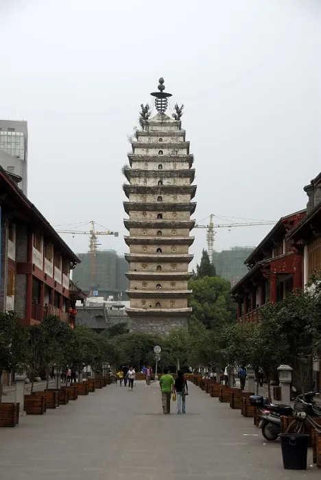 Framed Print : Old Buddhist tower, East Pagoda in the old city Framed Print : Old Buddhist tower, East Pagoda in the old city