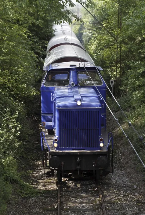 Framed Print : Old diesel locomotive of the Lippische Landesbahn