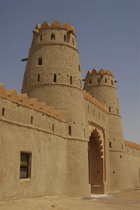 Framed Print : Old fortress in Al Ain, Abu Dhabi