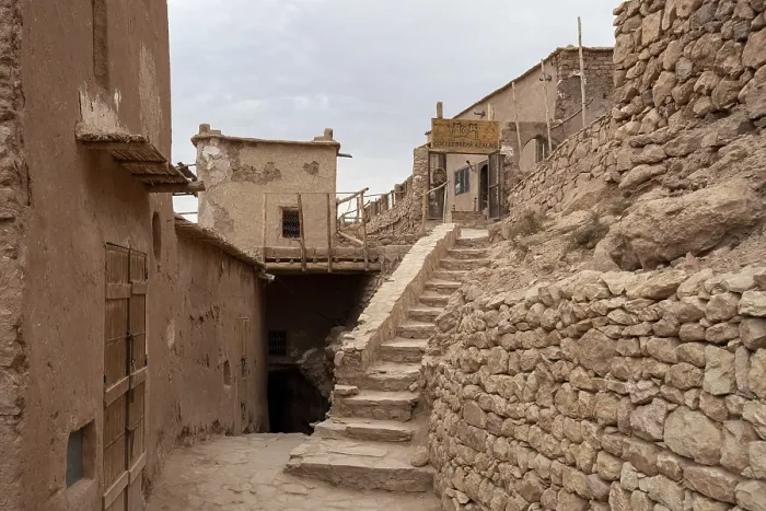 Framed Print : Old fortress (ksar) made of clay