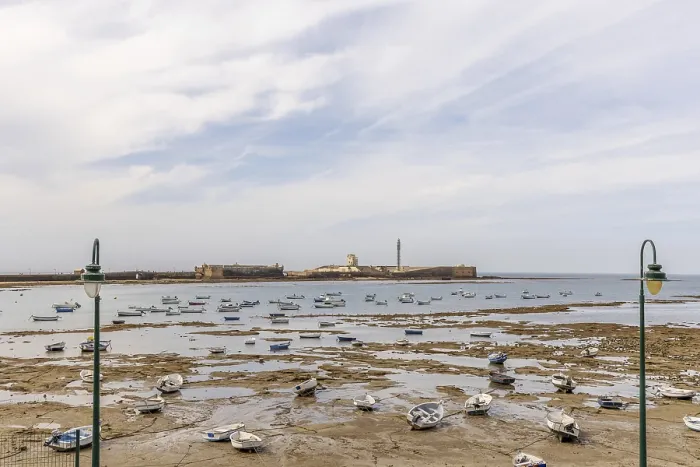 Framed Print : An old historic town. The skyline along the city beach and promenade shows its former glory