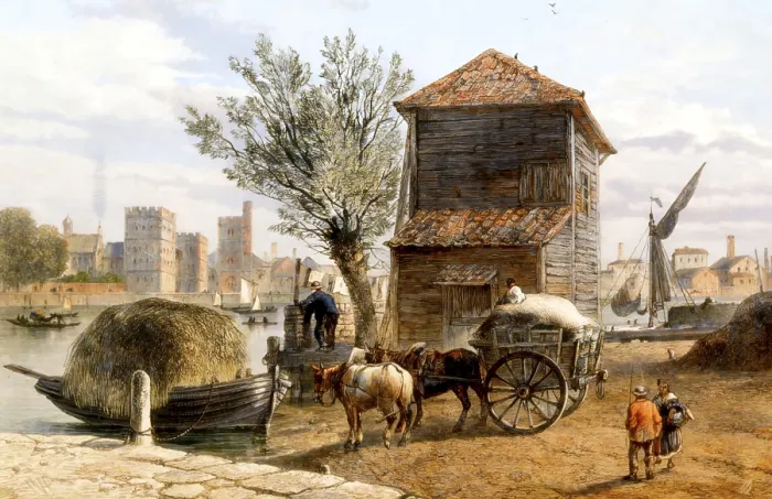 Framed Print : The old Horseferry, City of Westminster Framed Print : The old Horseferry, City of Westminster