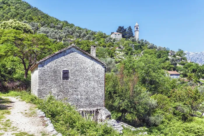 Framed Print : Old house in the mountains. Montenegro Framed Print : Old house in the mountains. Montenegro