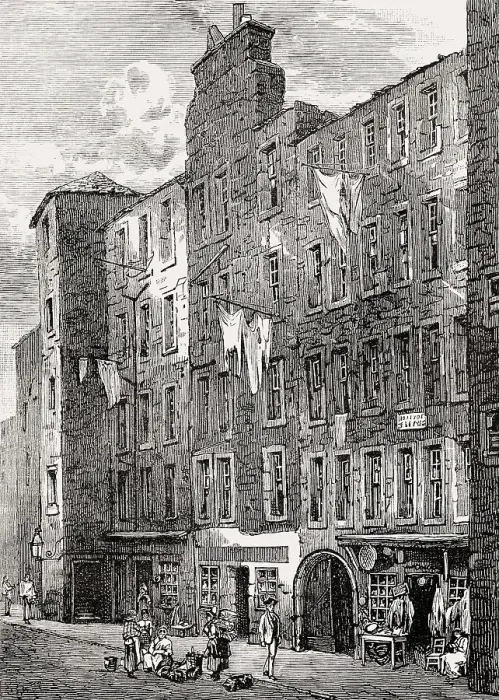 Framed Print : Old Meal Market Close, Cowgate
