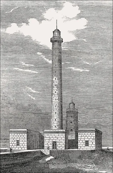 Framed Print : Old and new Phare de Gatteville