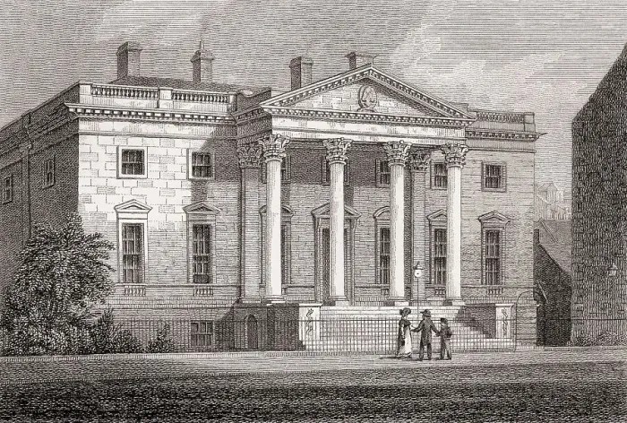 Framed Print : Old Physicians Hall, George Street