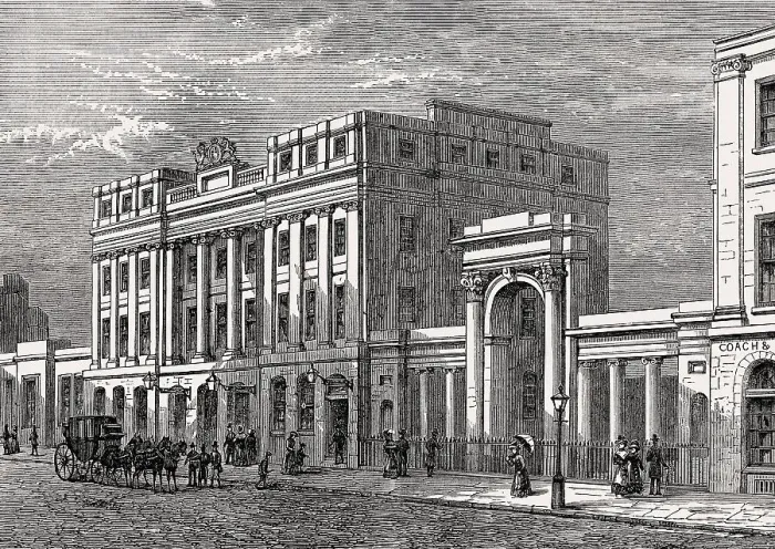 Framed Print : The Old Post Office, Waterloo Place