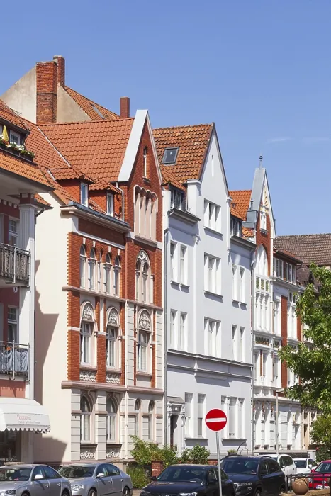 Framed Print : Old residential building, Hameln Framed Print : Old residential building, Hameln