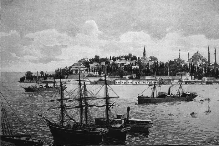 Framed Print : The old seraglio in Constantinople