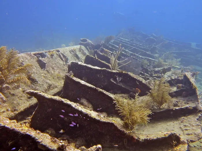 Framed Print : An old shipwreck on the seabed Framed Print : An old shipwreck on the seabed