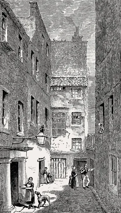 Framed Print : Old Stamp Office Close, High Street