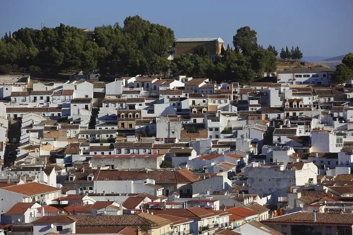 Framed Print : Old Town of Antequera, Andalusia, Spain, Europe