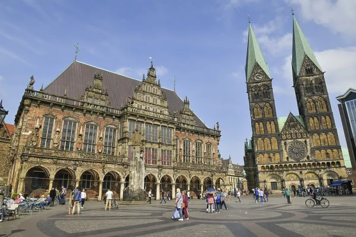 Framed Print : Old Town Hall, St. Peter's Cathedral