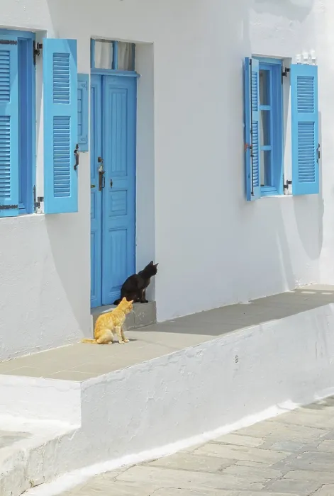 Framed Print : Old town house, Mandraki, Nisyros Island