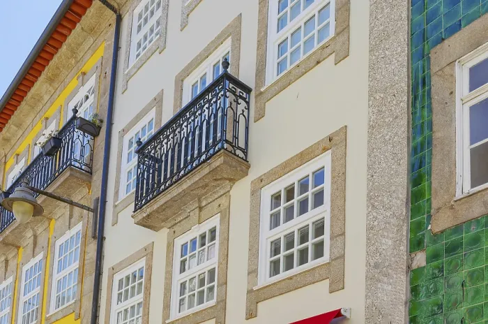 Framed Print : Old town traditional houses, Braga Framed Print : Old town traditional houses, Braga