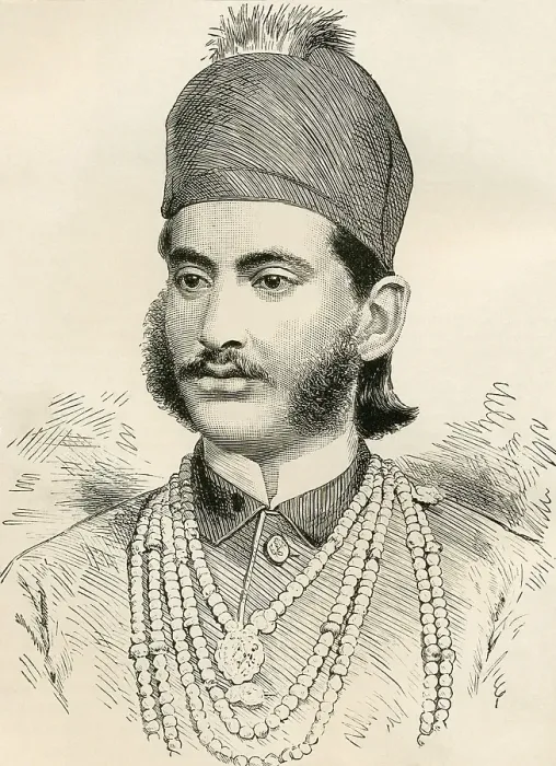 Framed Print : Old vintage photo of Mahbub Ali Khan, Asaf Jah VI Framed Print : Old vintage photo of Mahbub Ali Khan, Asaf Jah VI