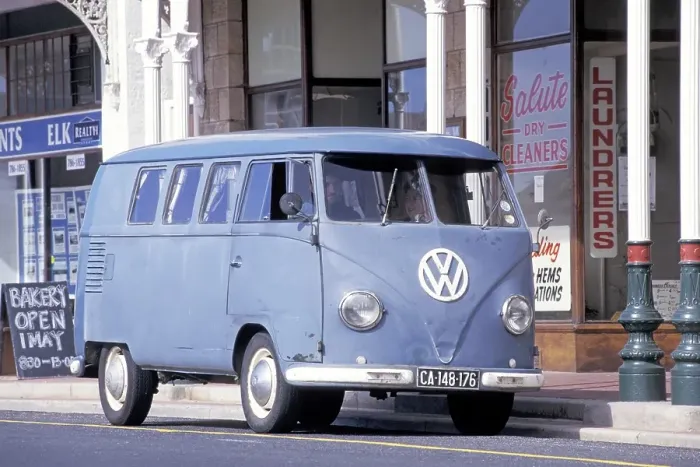 Framed Print : Old VW bus Capetown South Africa