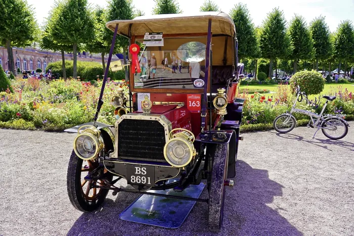 Framed Print : Oldtimer Classic, Gala International Concours d'Elegance Schwetzingen 2025