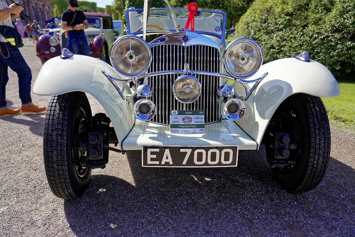 Framed Print : Oldtimer Classic, Gala International Concours d'Elegance Schwetzingen 2025
