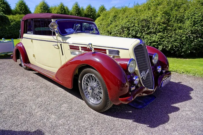 Framed Print : Oldtimer Classic, Gala International Concours d'Elegance Schwetzingen 2025
