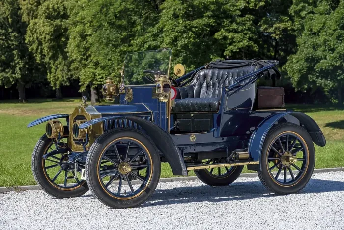 Framed Print : Oldtimer De Dion Bouton AU, built 1907