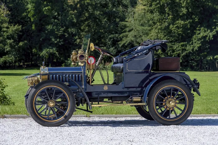 Framed Print : Oldtimer De Dion Bouton AU, built 1907