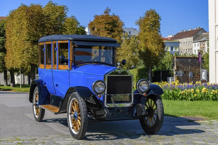 Framed Print : Oldtimer Dort Touring, year of construction 1922